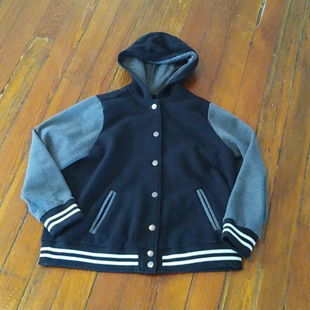 Varsity Style Bomber Jacket
